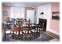The Elegant Dining Room of the Kemble Inn