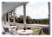 The Beautiful View from the back porch