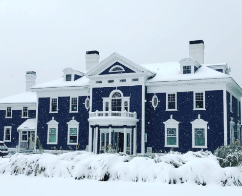 Kemble Inn at Winter